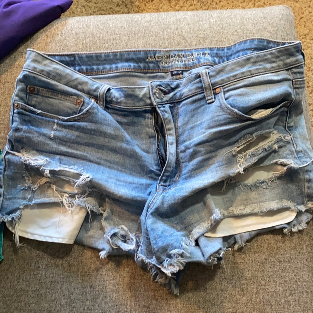 American Eagle shorts.